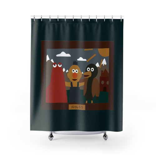 Minimalist DHMIS Shower Curtains