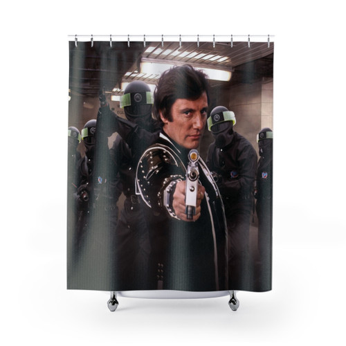 Blake's 7 Sci-Fi Themed Shower Curtain