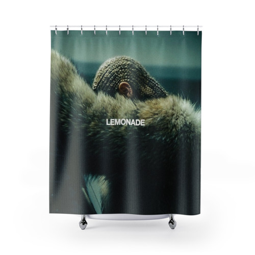 Beyoncé-inspired shower curtain