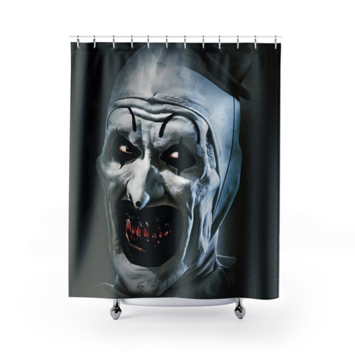 Terrifier Horror Shower Curtains