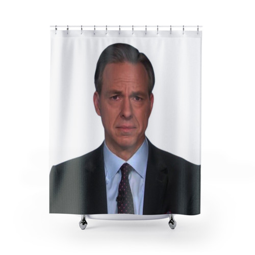 Jake Tapper Shower Curtain - CNN Anchor Home Decor