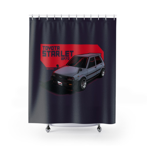 Toyota Starlet EP70 Shower Curtains