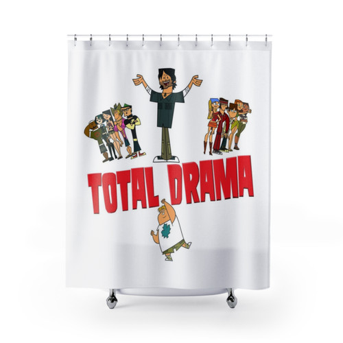 Total Drama Cartoon Series Shower Curtain