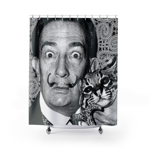Salvador Dali Savannah Shower Curtains