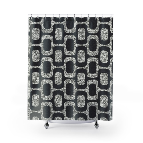 Ipanema Sidewalk Beach Shower Curtains