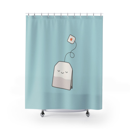 Teatime Shower Curtains - Elegant Bathroom Decor