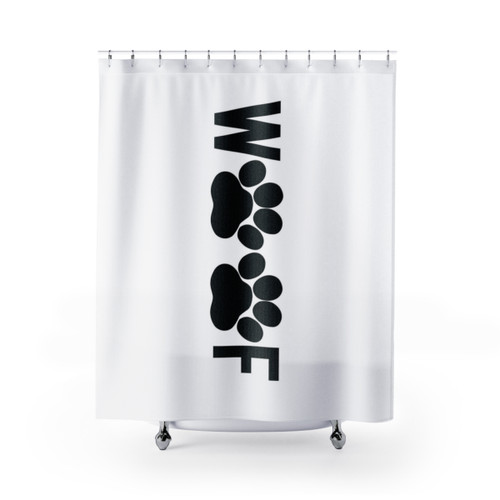Pup Play Themed Shower Curtains
