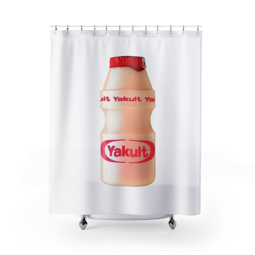 Yakult Yogurt Drink Shower Curtains