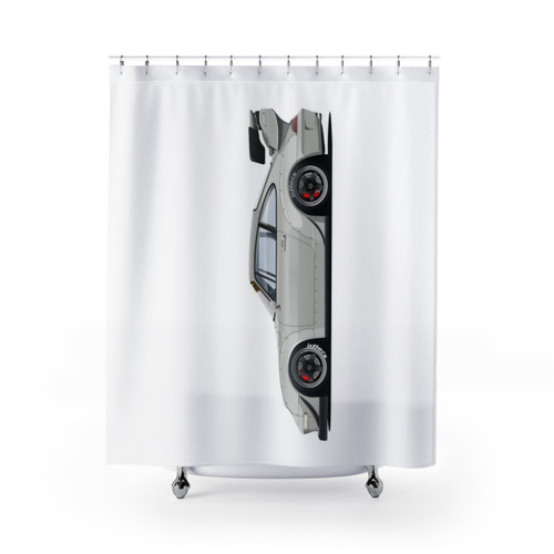 993 RWB Shower Curtains - Automotive Art Decor