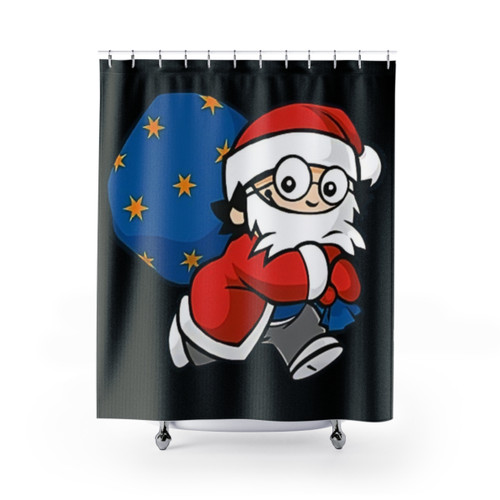Mainzelmännchen Weihnachten Shower Curtains