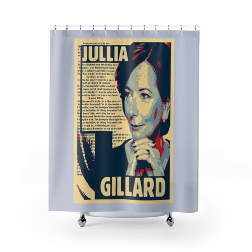 Julia Gillard Shower Curtains - Australian Politics