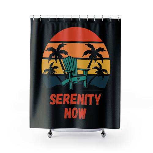 Serenity Beach Life Shower Curtains