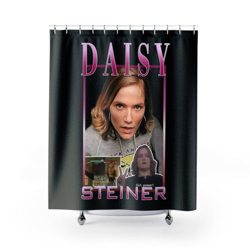 Daisy Steiner Spaced Tribute Shower Curtains