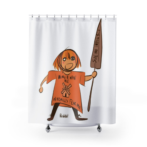Don Quixote Limbus Company Shower Curtain