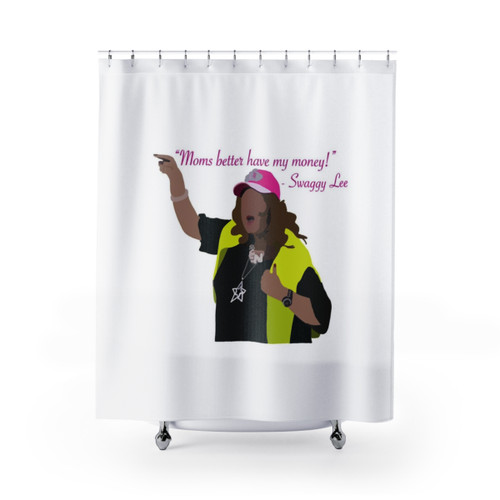 Swaggy Lee Comedy Shower Curtains
