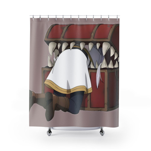 Frieren Beyond Journey's End Themed Shower Curtains