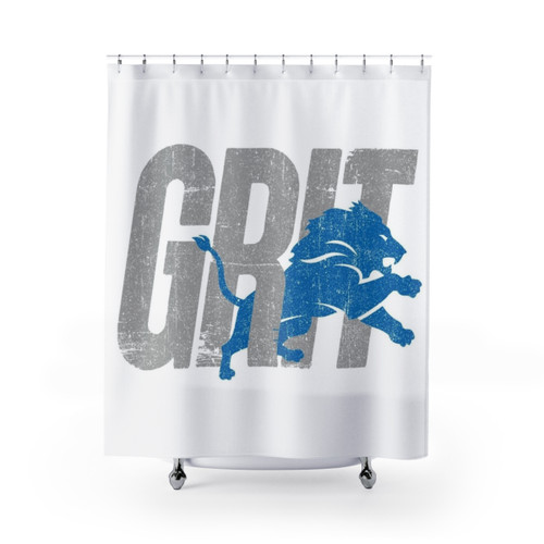 Detroit Grit Shower Curtains