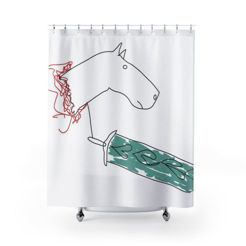 Bloodborne Ludwig, The Holy Blade Shower Curtains