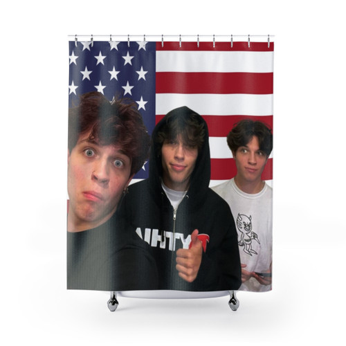 Sturniolo Triplets Iconic Shower Curtains