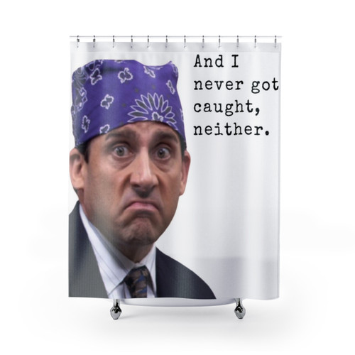 Prison Mike Shower Curtain - The Office Decor