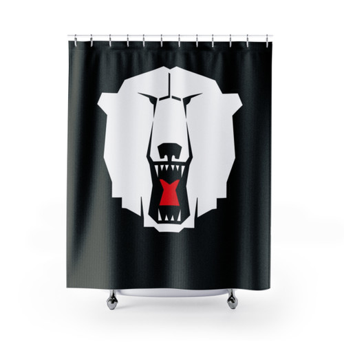 Eisbären Berlin Hockey Shower Curtains