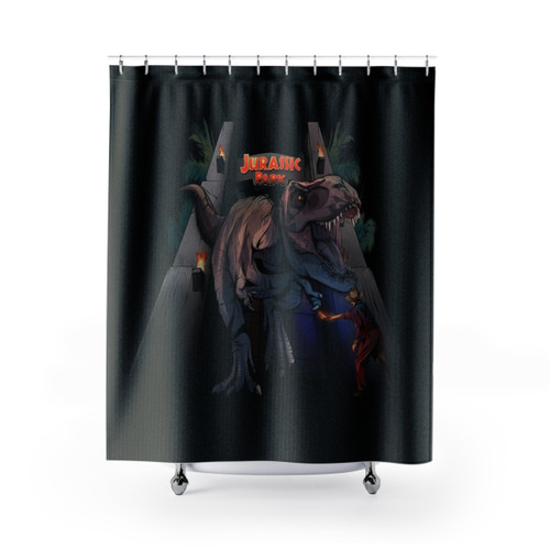 Jurassic Park Tyrannosaurus Rex Shower Curtain