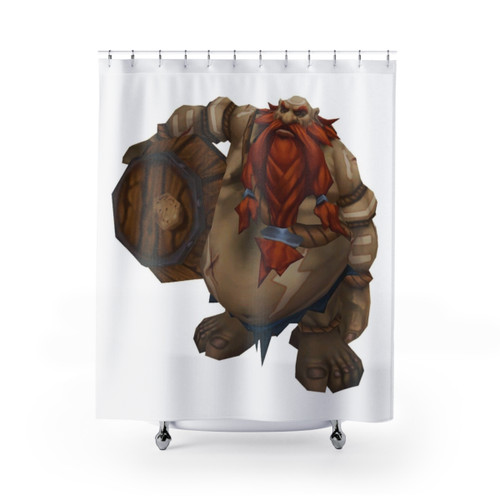 Gragas 3D Shower Curtains