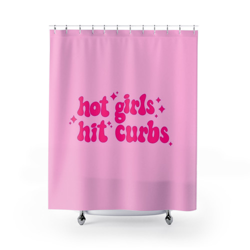 Funny Hot Girl Shower Curtains
