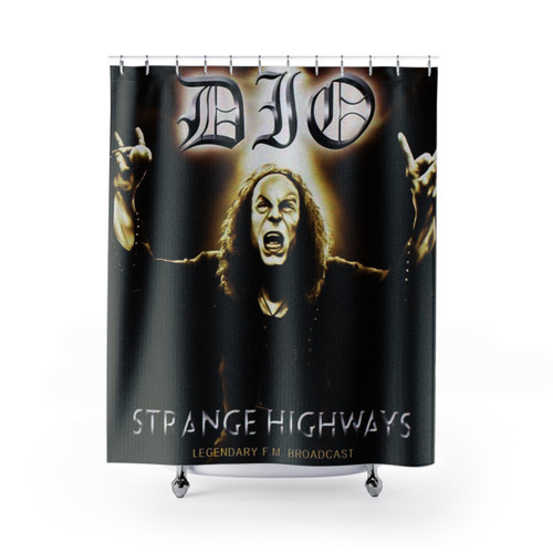 Strange Highways Live 2021 Masju Ronnie Dio Shower Curtains