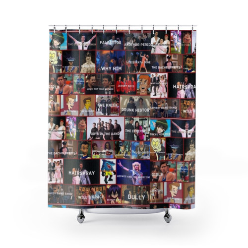 Andrew Rannells Themed Shower Curtain