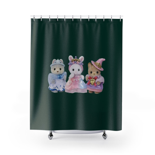 Cute Animal Princesses Shower Curtains