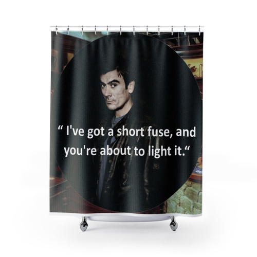 Cain Dingle Emmerdale Shower Curtains