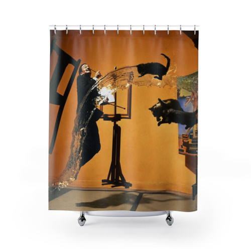 Salvador Dali Atomicus Surreal Shower Curtain