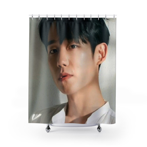 jung hae-in Korean Shower Curtains