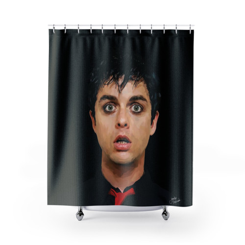 Billie Punk Rock Shower Curtains