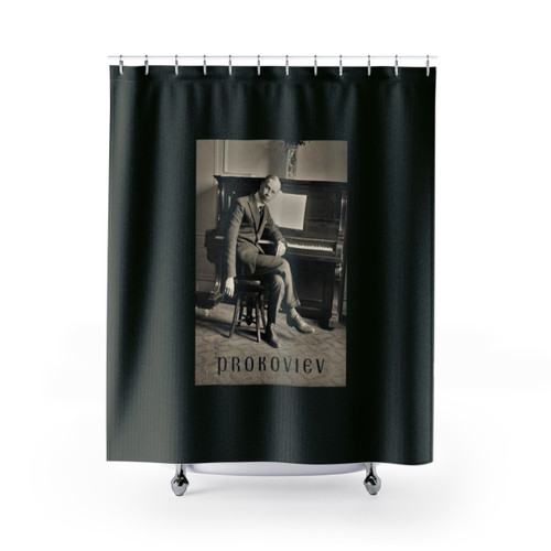 Sergei Prokofiev Composer Pianist Shower Curtains