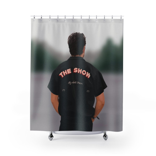 Niall Horan Inspired Shower Curtain - Coastal Irish Decor