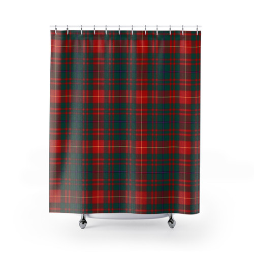 Clan Fulton Tartan Shower Curtains