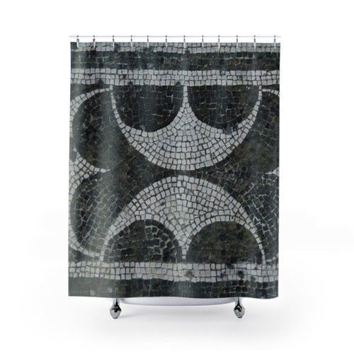 Mosaic Design Pompeii Shower Curtains