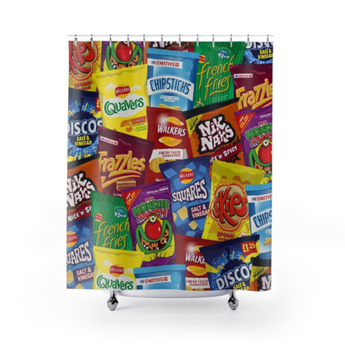 Classic British Crisp Lover Shower Curtains
