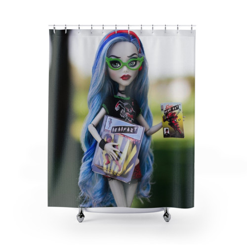 Ghoulia Yelps Monster High Doll Shower Curtain