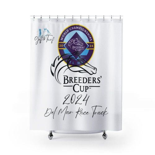 Breeders Cup 2024 Themed Shower Curtains