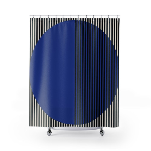 Bauhaus Exhibition Shower Curtain - Minimalist Wall Art