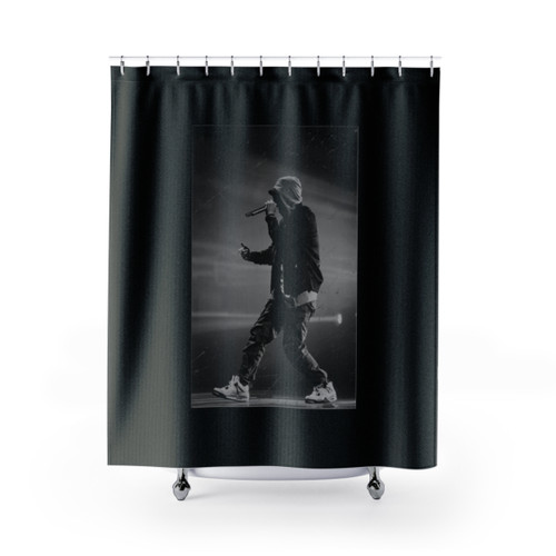 Eminem Themed Shower Curtain for Bathroom Decor