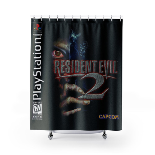 Resident Evil Themed Shower Curtain
