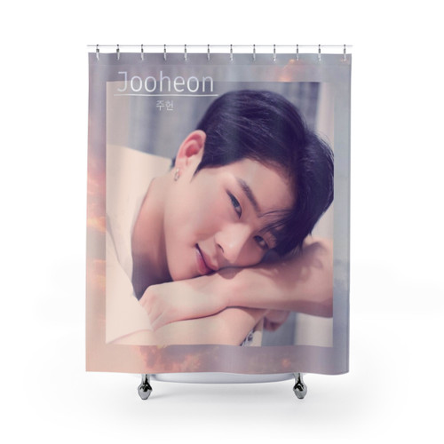 Monsta X Jooheon Themed Shower Curtain
