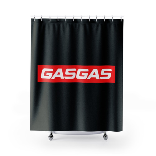 Samurai Roofs Shower Curtains for Gas Gas Motorcycles