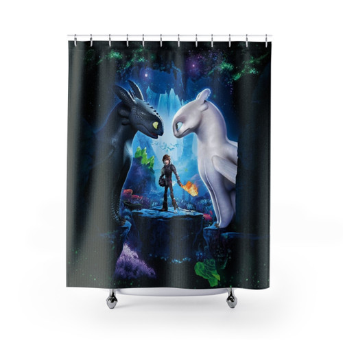 How to Train Your Dragon Shower Curtains