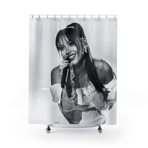 Ayliva Song Aesthetic Shower Curtain