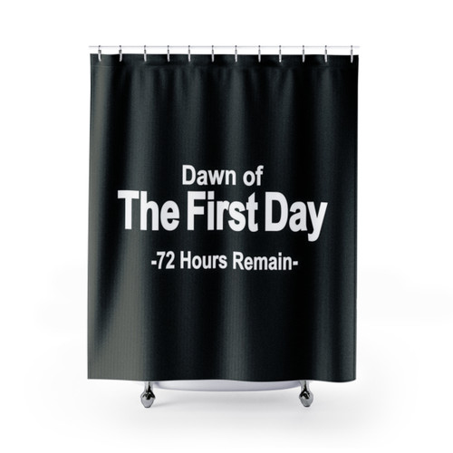 Zelda 72 Hours Remain Shower Curtain